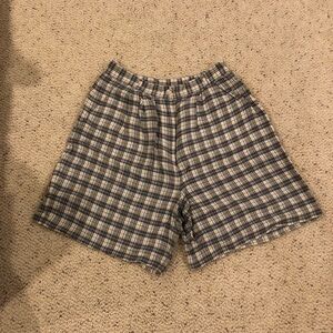 Plaid Women's Shorts Size 8